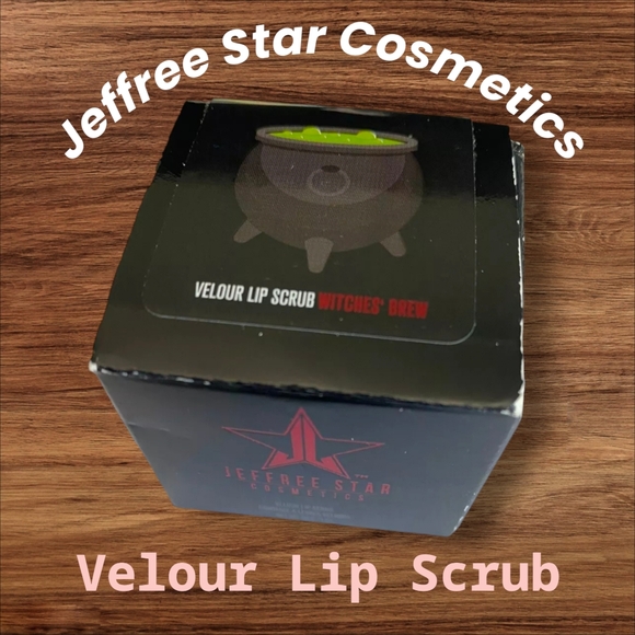 Jeffree Star Cosmetics Velour Lip Scrub in Witches Brew Lipstick Prep NIB 1 oz. - Picture 3 of 6